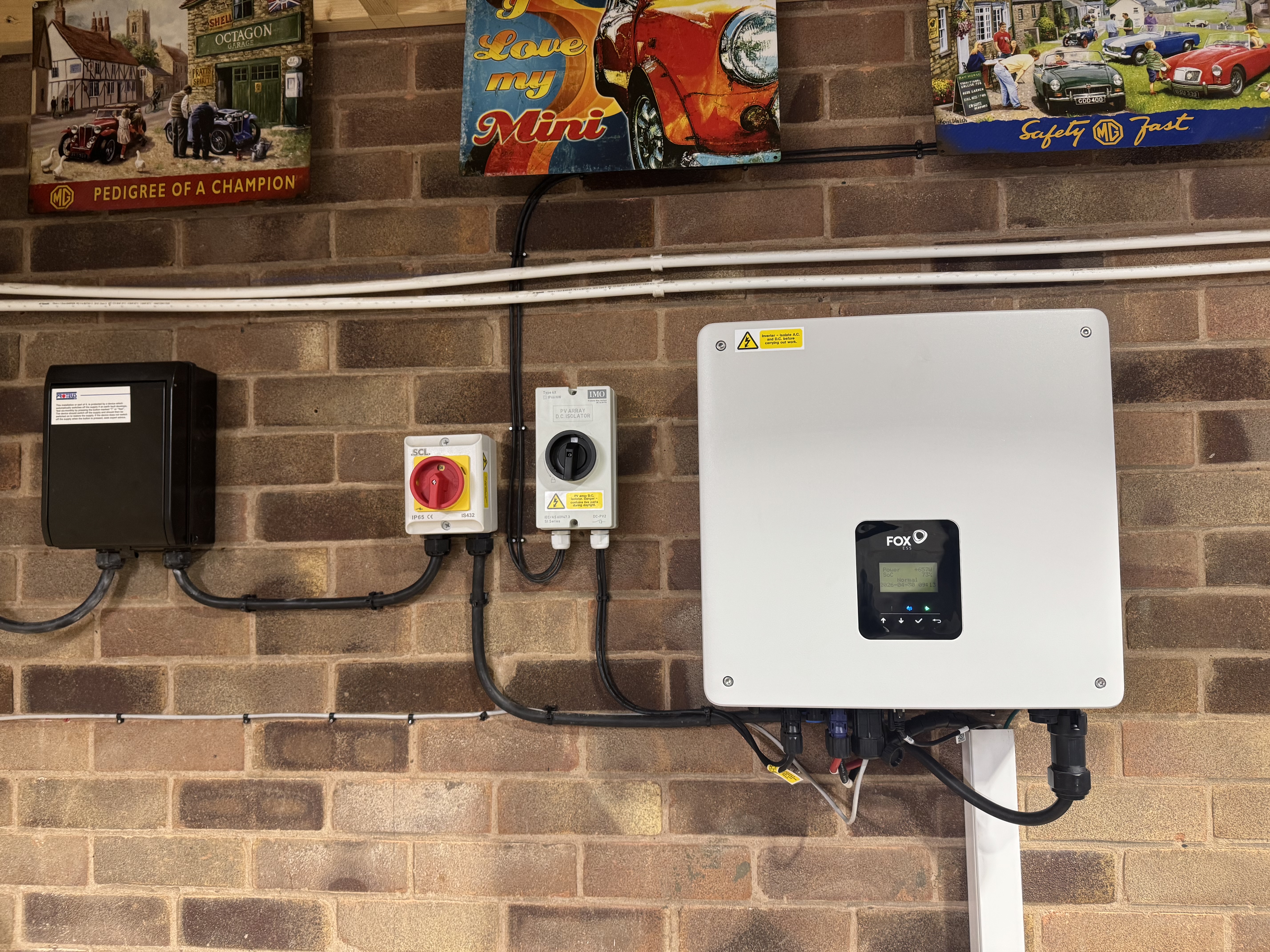 Domestic Solar & Battery Installation